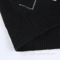 Long Plaid Women Knitwear Sweater